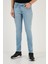 Pamuklu Normal Bel Slim Fit Dar Paça Jeans Erkek Kot Pantolon 1122J652NAPOLI 2