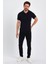 Erkek Polo Yaka Pamuk Saç Örgülü Slim Fit Kısa Kollu Ince Triko Tişört 3
