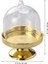 Golden Mini Kek Standı-Mini Kek Tavası, Standlı ve Kubbe Kapaklı, 24 Tekli Kek Standı Mini Tatlı Tavası, (Yurt Dışından) 2