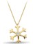 Kar Tanesi Altın Kolye 1
