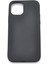 iPhone 11 Pro Max Uyumlu Düz Renk Esnek Yumuşak Silikon Kılıf Rubber Siyah 2