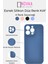 iPhone 11 Pro Max Uyumlu Düz Renk Esnek Yumuşak Silikon Kılıf Rubber Siyah 5