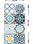 Dekor Camı | Modern Çini Desen | 10'lu Takım | 12,5cm x 25CM 3
