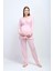 Pembe Hamile Lohusa Pijama Takımı 2