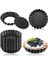 32 Adet 3 Inç Mini Tart Tavalar Yumurta Tart Kalıp Çıkarılabilir Alt Yuvarlak Kiş Tava Mini Pasta Tavaları Bakeware Kalıp, (Yurt Dışından) 4