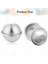 40 Parça 20 Takım Dıy Metal Banyo Topu Kalıbı Crafting Için Dıy Yapımı Malzemeleri 4.5X2CM, (Yurt Dışından) 4