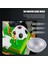 1 Adet 3D Yarım Yuvarlak Top Şekilli Futbol Kek Kalıbı 8 Inç Kalınlaşma Alüminyum Alaşımlı Kalıp Doğum Günü Fırın Tepsisi, (Yurt Dışından) 3