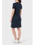 Logolu Bisiklet Yaka Regular Fit Elbise Bayan Elbise 3DTA52 Tjdqz 1555 2