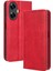 Realme C55 4g Cüzdan Manyetik Kapatma Pu Deri Için Kılıf (Yurt Dışından) 1