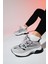 Buren Buz-Siyah Kadın Kalın Taban Spor Sneakers 1