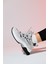 Buren Buz-Siyah Kadın Kalın Taban Spor Sneakers 4