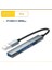 4'ün 1'i Hub Çoklayıcı CE/FC/ROHS Lisanslı Laptop/Bilgisayar/ USB Girişli 480Mbps Usb4x2.0 Usb Girişli Metal Aleminyum Sağlam 480Mbps Hızlı 4