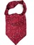 Bordo Çiçek Desen Erkek Fular K592 3
