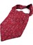 Bordo Çiçek Desen Erkek Fular K592 4