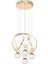 1625-40 Sr 4 Toplu Gold LED Avize(Beyaz Işık -Sarı Işık - Gün Işığı) 1
