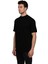 Hscstore Erkek Bisiklet Yakalı Basic Siyah Tişört - 8411 2