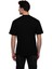 Hscstore Erkek Bisiklet Yakalı Basic Siyah Tişört - 8411 3