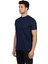 Erkek Bisiklet Yakalı Basic Indigo Tişört 8402 2
