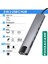 Notebook Macbook Type-C Görüntü Aktarıcı 8in1 Ethernet Sd USB HDMI Çevirici Hub Hdtv FC386 3