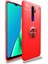Oppo A5 2020 Kılıf Ravel Yüzüklü Standlı Silikon Kapak 1