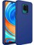 Xiaomi Redmi Note 9 Pro Kılıf Metal Çerçeve ve Buton Tasarımlı Silikon Zipax-Zr-Luna 1