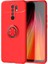 Xiaomi Redmi 9 Kılıf Ravel Yüzüklü Standlı Silikon Kapak 1