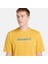 Anti Uv Outdoor Graphic Erkek Sarı Yuvarlak Yaka Tişört 2