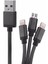 ET-867 iphone 5/5s/5c/6/6s/7, Samsung, LG, Sony, HTC Telefonlarla uyumlu USB şarj kablosu 1