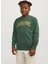 Baskılı Erkek Çocuk Koyu Yeşil Sweatshırt Jjejosh Sweat Crew Neck Noos Jnr 1