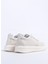 Ekru Erkek Deri Sneaker Aelı 3
