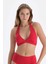 Kırmızı Üçgen Geniş Bikini Üst 1
