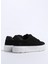 Siyah Kadın Deri Sneaker TB0A63FVW051_LOW Lace Up 3