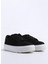 Siyah Kadın Deri Sneaker TB0A63FVW051_LOW Lace Up 2