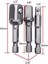 3 Adet/grup 50MM Krom Vanadyum Çelik Soket Adaptörü Hex Shank 1/4 "3/8" 1/2" Uzatma Matkap Uçları Bar Altıgen Uç Seti Elektrikli El Aletleri (Yurt Dışından) 2