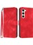 Samsung Galaxy S24 Plus Için Kılıf Kart Yuvası Standlı Flip Cüzdan Pu Deri Manyetik Kapak (Yurt Dışından) 1