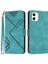 iPhone 12 Mini Için Kılıf Kart Yuvası Standlı Flip Cüzdan Pu Deri Manyetik Kapak (Yurt Dışından) 1
