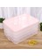 Pembe Kutu Stili 1 Katman Börek Kutusu Dondurulmuş Börek Ev Buzdolabı Hızlı Dondurulmuş Börek Kutusu Wonton Özel Yumurta Muhafaza Saklama Kutusu Çoklu (Yurt Dışından) 2