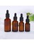 Stili Temizle 10ML ml Amber Cam Sıvı Reaktif Pipet Şişesi Damlalık Damla Aromaterapi Saklama Kavanoz Şişeleri (Yurt Dışından) 2
