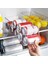 STIL1-35X13.8X9.8CM Stili Buzdolabı Organizatör Kovaları Içecek Dağıtıcı Tutucu Buzdolabı Dondurucu Mutfak Dolapları Şeffaf Plastik Gıda Kiler Depolama Rafı (Yurt Dışından) 2