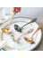 Altın 1 Adet Tarzı 1 Parça 304 Rosegold Çorba Kaşığı Lüks Pişirme Aracı Altın Pota Sofralar Altın Kaplama Çorba Servis Kaşığı Mutfak Aksesuarları (Yurt Dışından) 2