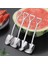 No.6 Tarzı 1 Adet Paslanmaz Çelik Kürek Kahve Çay Mutfak Gadget ve Aksesuarları Için Kaşık Gümüş Altın Renk Tatlı Kaşığı Noel Hediyesi (Yurt Dışından) 3