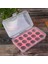 No.2 Tarzı 1 Katmanlı 15 Yumurta Saklama Kutusu Ev Yumurta Konteyner Taşınabilir Plastik Yumurta Tutucu Buzdolabı Gıda Yumurta Kutusu Organizatör Vaka Mutfak Gadget'ı (Yurt Dışından) 5