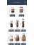 1250ML Stili ml Ahşap Kapaklı Cam Mutfak Saklama Şişeleri Kavanoz Büyük Gıda Konteyner Tahıllar Çay Kahve Çekirdekleri Tahıllar Şeker Kavanoz Konteynerler (Yurt Dışından) 5