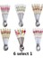 5 Adet Kraliçe Gül Tarzı Et Paslanmaz Çelik Seramik Saplı Çay Kaşığı Yaratıcı Kahve Kaşığı Bal Tatlı Dondurma Kaşığı Küçük Çay Kaşığı 15*2.6cm (Yurt Dışından) 3