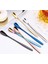 No.3 Tarzı 15CM 304 Paslanmaz Çelik Karıştırma Kaşığı Yaratıcı Uzun Saplı Kalınlaşmak Küçük Içecekler Tatlı Kaşığı Kahve Buz Kaşığı (Yurt Dışından) 2