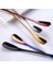 Çok Renkli Uzun Stil Yeni Tainless Çelik Kahve Kaşığı Uzun Saplı Renkli Kahve Kaşığı Tatlı Çay Kaşığı Mutfak Gadget Aracı Sofra Takımı (Yurt Dışından) 5