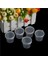 Et Şeffaf Tek Kullanımlık Plastik Çay Bardağı Kahve Fincanları Kapaklı Buzlu Kahve Kabarcık Boba Smoothie Için 25ML (Yurt Dışından) 2