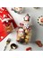 FOX-1000ML Stili Noel Yeni Yıl Hediye Depolama Kavanoz Noel Baba Kardan Adam Şeker Tankı Çikolatalı Kurabiye Kutusu Kapaklı Mühürlü Depolama Şişe Konteyner (Yurt Dışından) 3