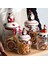 FOX-1000ML Stili Noel Yeni Yıl Hediye Depolama Kavanoz Noel Baba Kardan Adam Şeker Tankı Çikolatalı Kurabiye Kutusu Kapaklı Mühürlü Depolama Şişe Konteyner (Yurt Dışından) 5