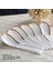 6'lı Set, Bone China, Yaratıcı Tasarım Pirinç Kepçe Kaşık Seti, Kore Dondurma Kepçesi, Japon Çorba Kaşığı, Sevimli Kaşıklar (Yurt Dışından) 3